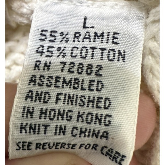 Vtg Knit Cardigan Retro Academia Granny Sweater Cottage Shabby Pearls Large - Picture 11 of 16